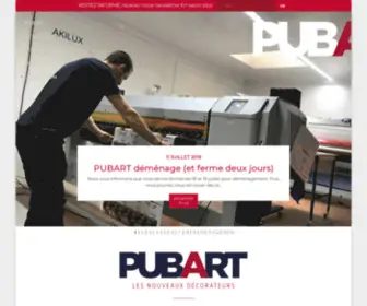 Pubart.fr(PUBART) Screenshot