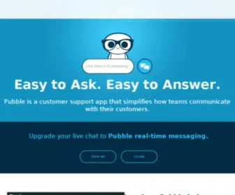 Pubble.co(Q&A Platform for Websites) Screenshot