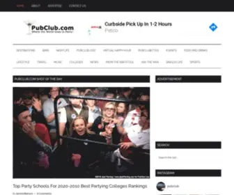 Pubclub.com(World's Best Nightlife) Screenshot