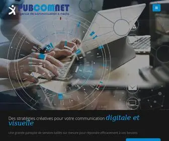 Pubcomnet.fr(Agence Web & Création de Site Internet à Montpellier) Screenshot