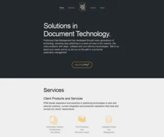 Pubdata.com(Publishing Data Management) Screenshot