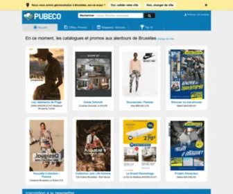 Pubeco.be(Promo et bons plans sur Pubeco) Screenshot