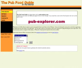 Pubfoodguide.co.uk(pubfoodguide) Screenshot