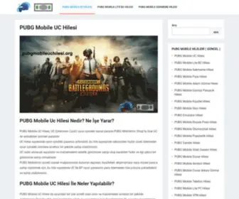 Pubgmobileuchilesi.org(PUBG Mobile UC Hilesi APK İndir) Screenshot