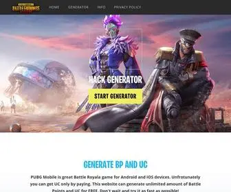 Pubgucnow.com(PUBG FREE UC and BP) Screenshot