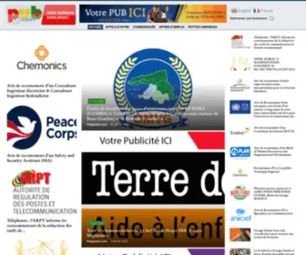 Pubguinee.com(Pub-Guinée) Screenshot