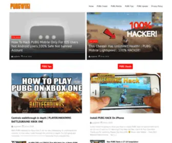 Pubgwiki.com(pubgwiki) Screenshot