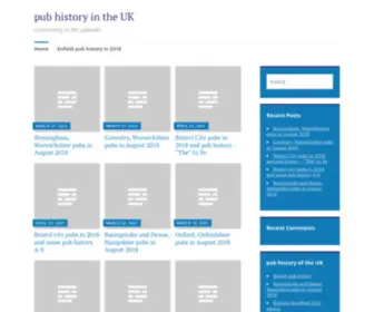 Pubhistory.co.uk(Connecting to the pubwiki) Screenshot
