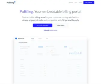 Pubilling.io(PuBilling) Screenshot