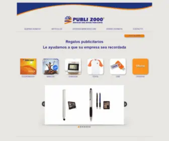 Publi2000.es(PUBLI 2000) Screenshot