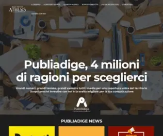 Publiadige.it(Publiadige, 7 milioni di ragioni per sceglierci) Screenshot