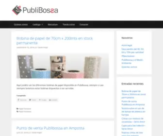 Publibossa.com(Bolsas de plástico) Screenshot