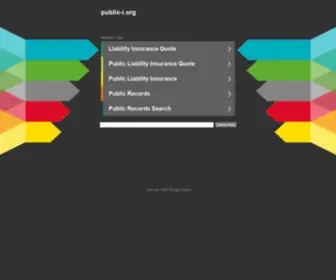 Public-I.org(Public I) Screenshot
