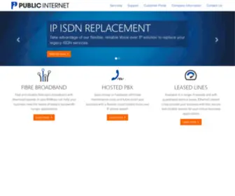 Public-Internet.co.uk(Public Internet) Screenshot