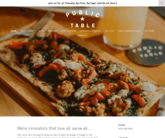 Public-Table.com(Public Table) Screenshot