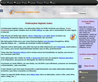 Publicacoes-Digitais-Index.com(Publicações Digitais Index) Screenshot