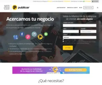 Publicar.com.co(Publicar Publicidad y Soluciones Multimedia) Screenshot