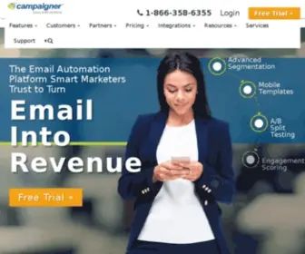 Publicaster.com(Enterprise Email Marketing Solution) Screenshot