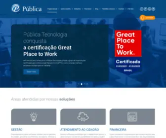 Publicatecnologia.com.br(Sistemas para Gestão Pública) Screenshot