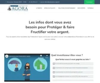Publications-Agora.fr(Publications Agora) Screenshot