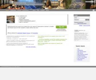 Publicationslist.org(Your academic publications list online with endnote) Screenshot