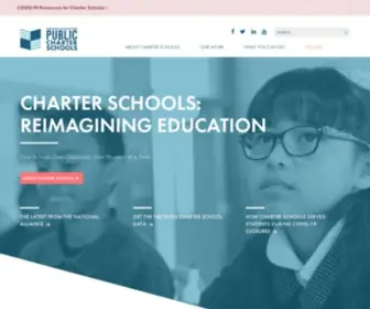 Publiccharters.org(The National Alliance for Public Charter Schools) Screenshot