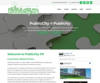 Publiccitypr.net(Our mission) Screenshot