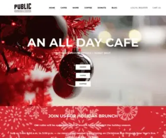 Publicespresso.com(Public espresso) Screenshot