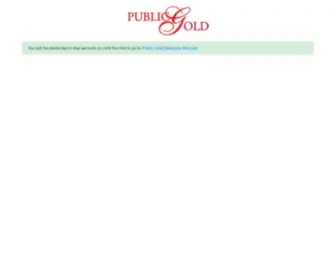 PublicGold.com.sg(Public Gold Singapore) Screenshot