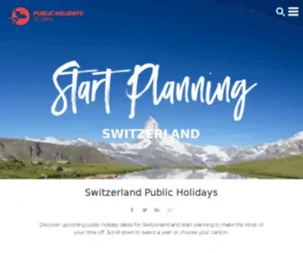 Publicholidays.ch(Switzerland Public Holidays) Screenshot