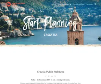 Publicholidays.com.hr(Croatia Public Holidays) Screenshot