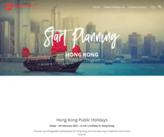 Publicholidays.hk(Hong Kong Public Holidays) Screenshot