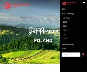Publicholidays.pl(Poland Public Holidays) Screenshot