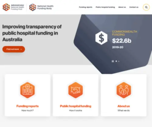 Publichospitalfunding.gov.au(Publichospitalfunding) Screenshot