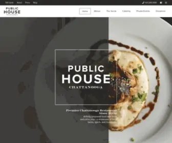 Publichousechattanooga.com(Chattanooga Restaurant) Screenshot