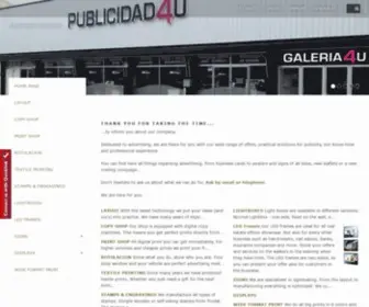 Publicidad4U.com(Pu4 shop) Screenshot