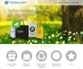 Publicidadenbolsa.com.mx(Publicidad en Bolsa) Screenshot