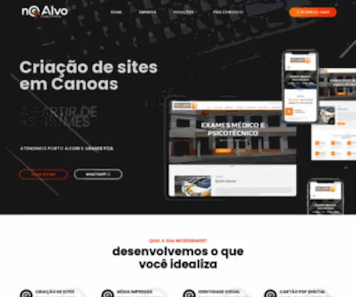 Publicidadenoalvo.com.br(Criação de Sites) Screenshot