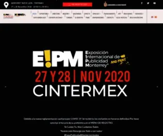 Publicidadmty.com.mx(Exposición Internacional de Publicidad Monterrey 2020) Screenshot