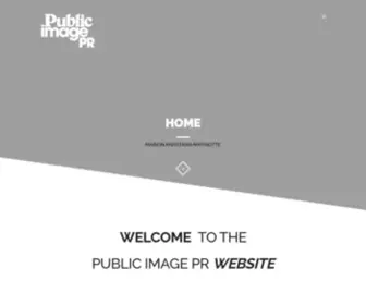 Publicimagepr.com(Public Image PR's role) Screenshot