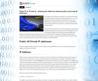 Publicip.net(A Detailed Overview of All Pros and Cons) Screenshot