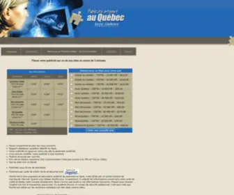Publicite-Quebec.com(Publicité) Screenshot