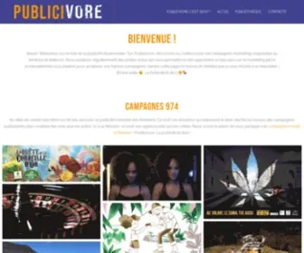 Publicivore-Reun.fr(Publicivore Reun) Screenshot