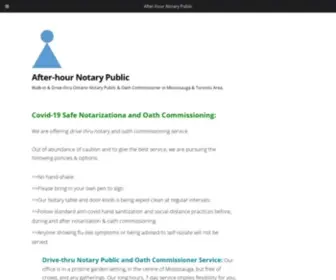 Publicnotarymississauga.com(Notary Public Mississauga $13.25) Screenshot