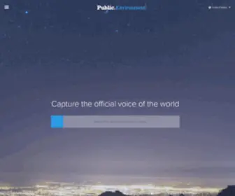 Publicnow.com(Your Web Disclosure Platform) Screenshot