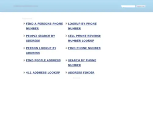 PublicPeoplefinder.com(Public People Finder) Screenshot