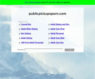 PublicPickupsporn.com(Public Pickups) Screenshot