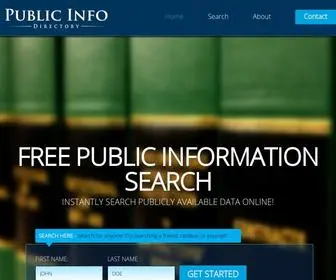 Publicrecords.directory(Public Records Directory) Screenshot