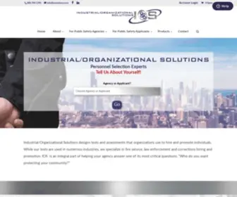 Publicsafetyrecruitment.com(IO Solutions) Screenshot