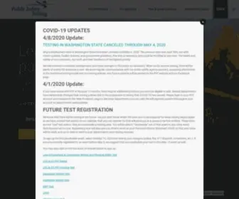 Publicsafetytesting.com(Public Safety Testing) Screenshot